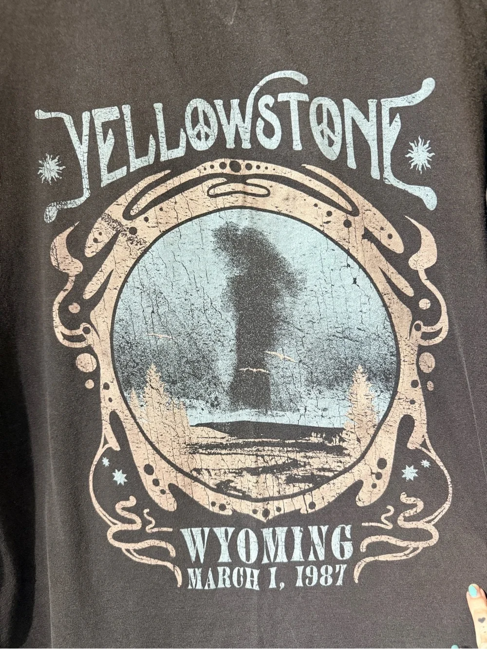 Girl Dangerous Yellowstone Sleeve Tee
